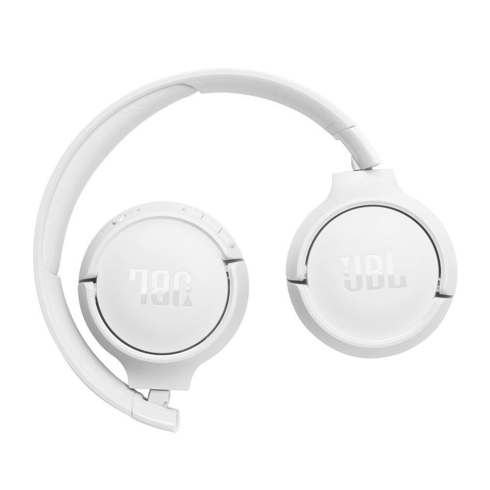 JBL Tune 520BT Wireless Bluetooth Headphones - White - Image 4