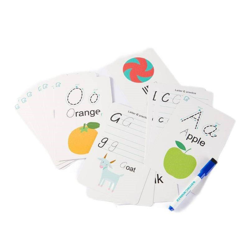 Mideer Write & Wipe Activity Cards 52 Pieces - Image 3