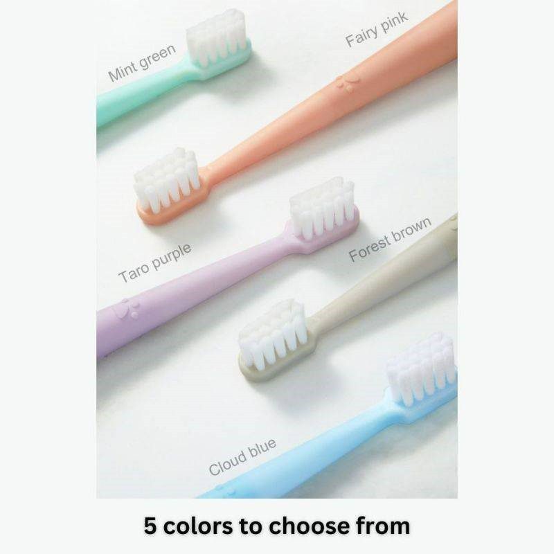 Mideer Toddler Dental Care Toothbrush - Taro Purple - Image 2