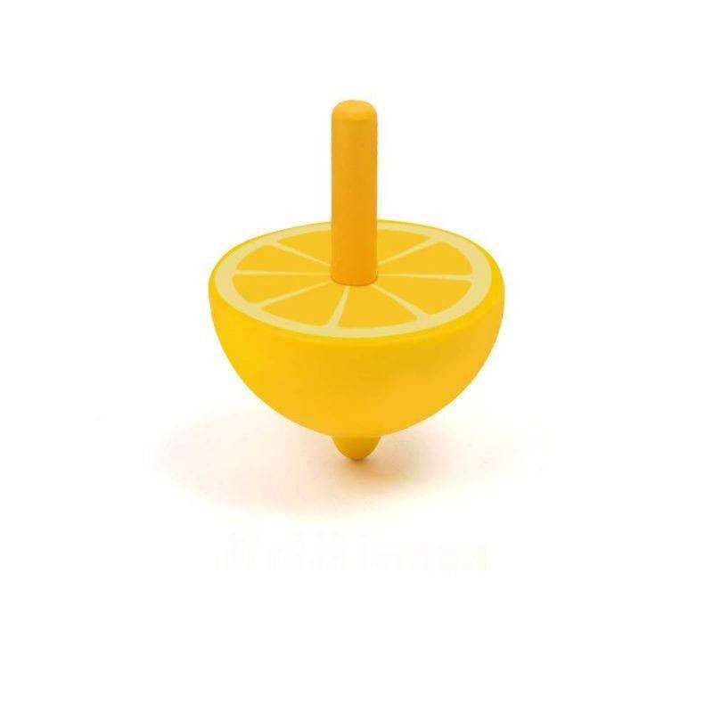 Mideer Wooden Spinning Top - Lemon