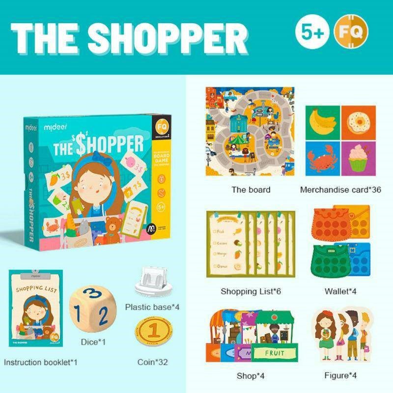Mideer The Shopper Board Game - Image 2