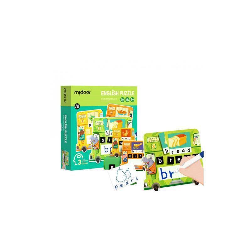Mideer Oh! B-U-S Bus! English Puzzle