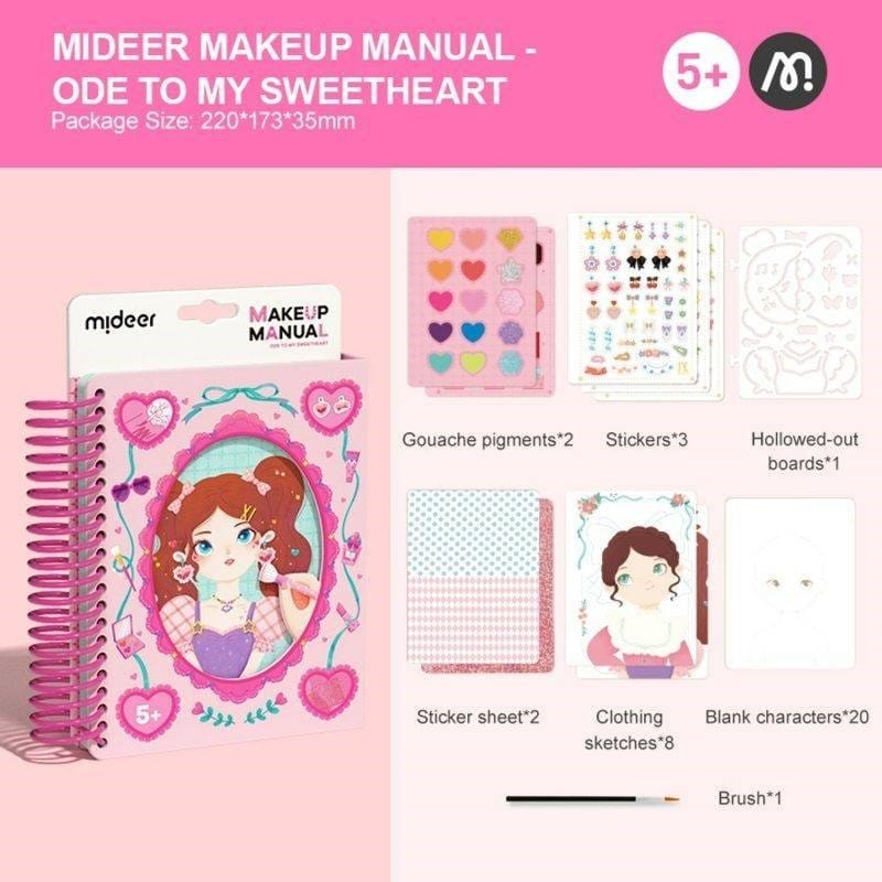Mideer Makeup Manual - Ode To My Sweetheart - Image 2