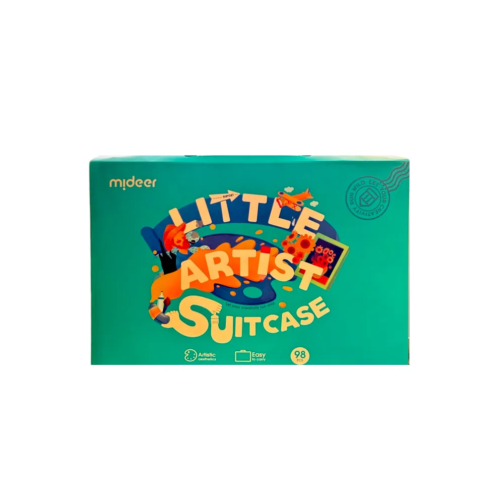 Mideer Little Artist Suitcase Green