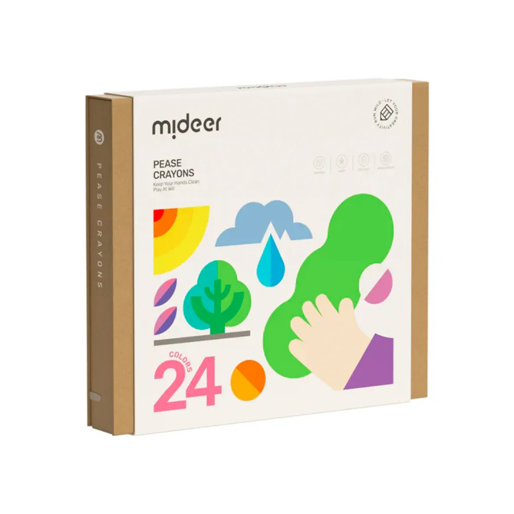 Mideer Pease Crayon 24 Colors