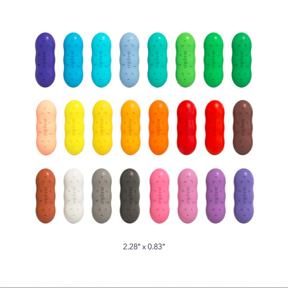 Mideer Pease Crayon 24 Colors - Image 2