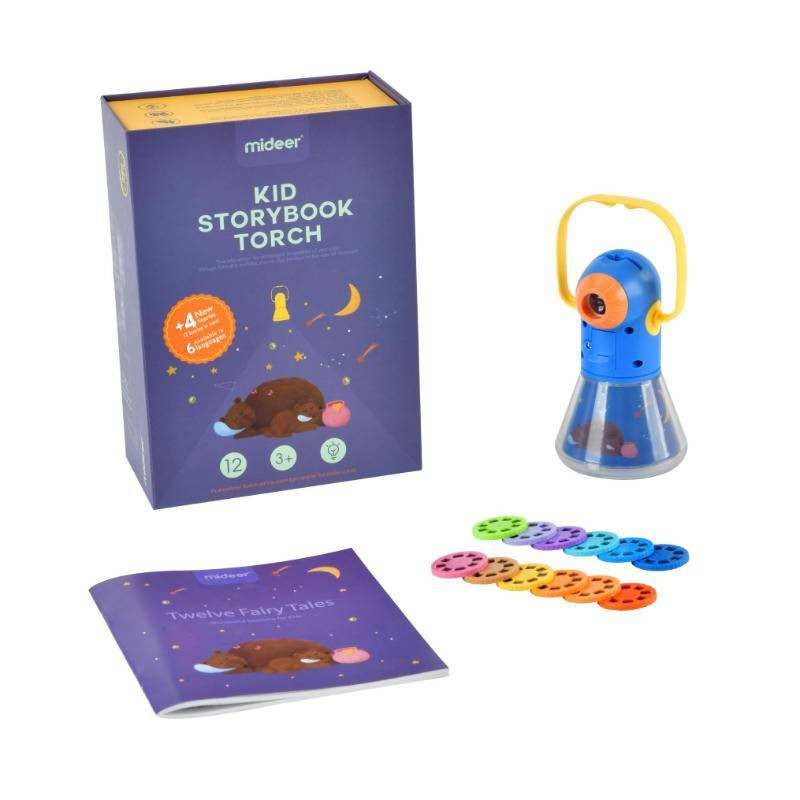 Mideer Kid Story Book Torch With 12 Stories