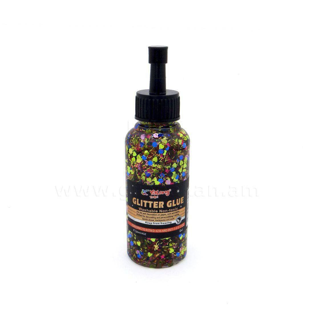 Yalong Glitter Glue 120ML - Image 2