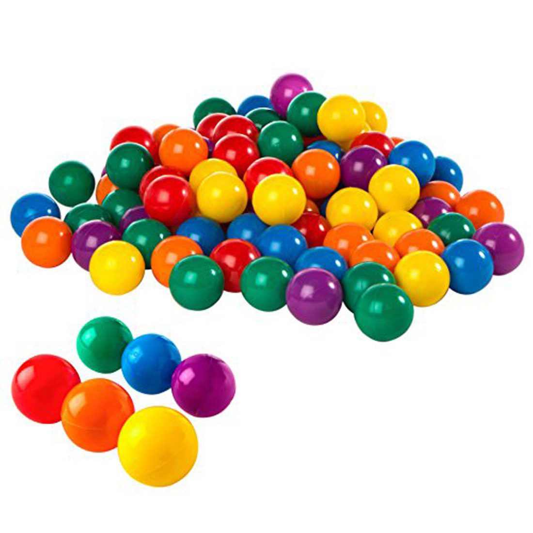 Intex Small Fun Ballz 100 Multi-Colored Plastic Balls