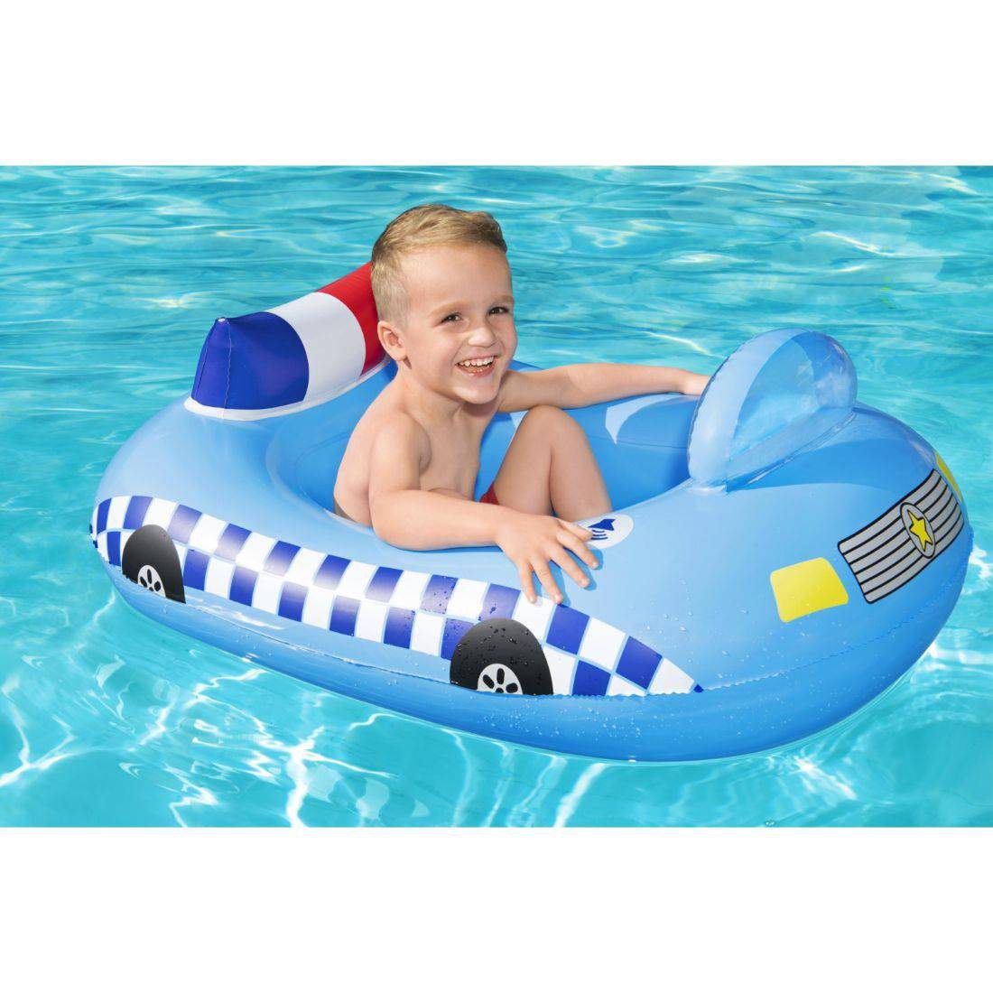 Bestway Funspeakers Police Car Baby Boat - Image 2