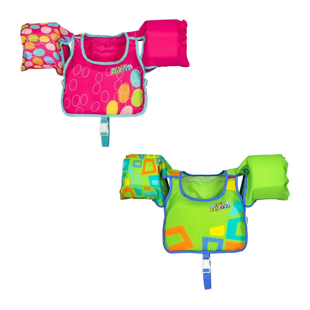 Bestway Swim Safe ABC Swimming Aid Level B AquaStar with Textile Cover 3-6 Years Assorted - Image 3