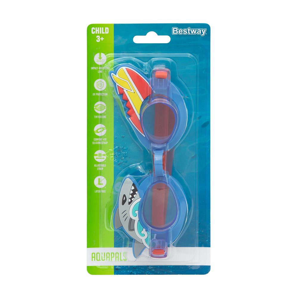 Bestway Aqua Pals Swimming Goggles From 3 Years Assorted - Image 4