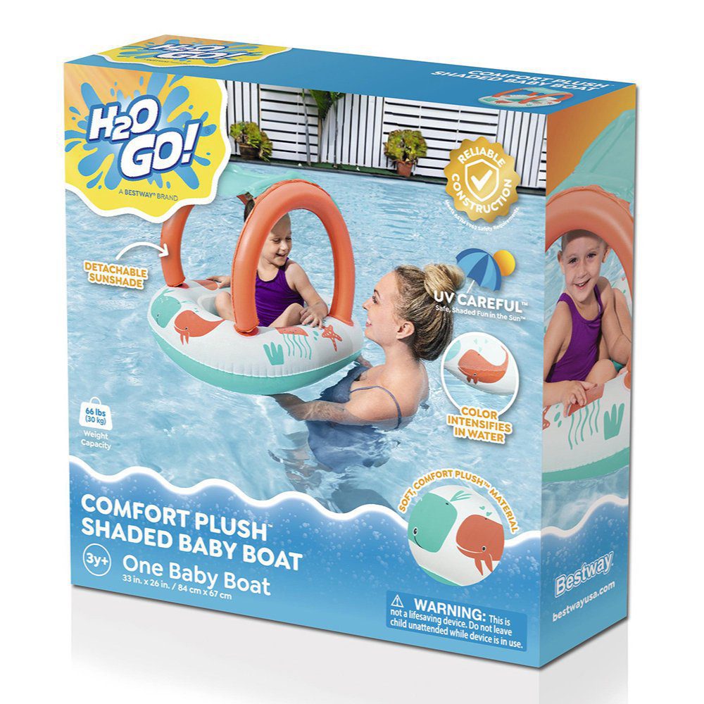 Bestway Baby Boat Comfort Plush With Canopy