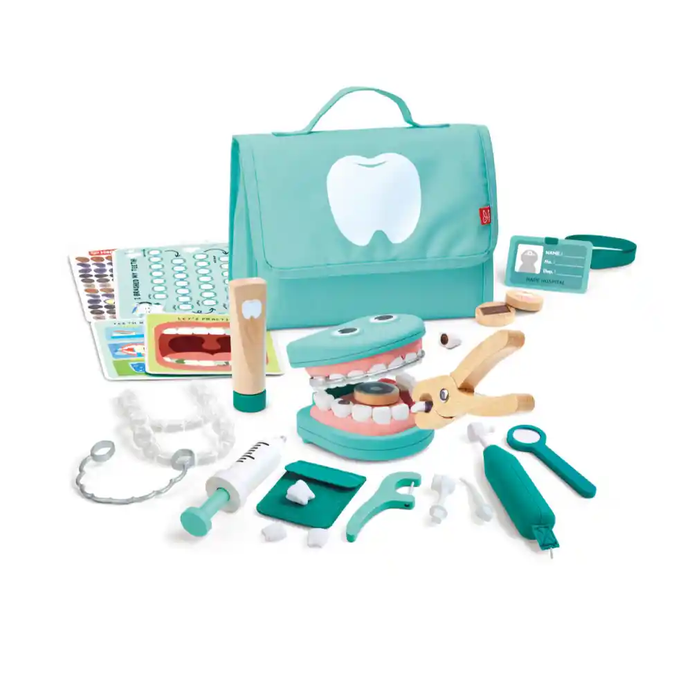 Hape Role Play Super Smile Dental Clinic Set - Image 2