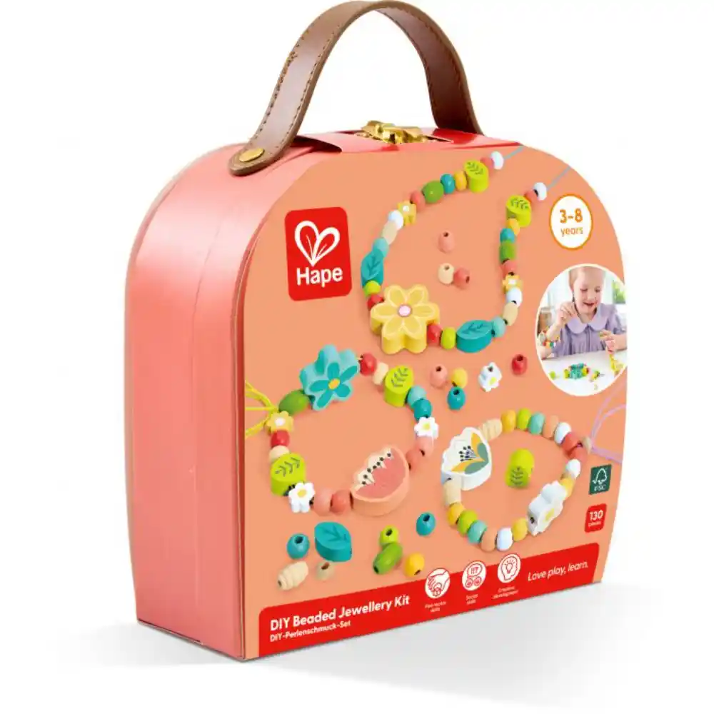 Hape DIY Beaded Jewelry Kit