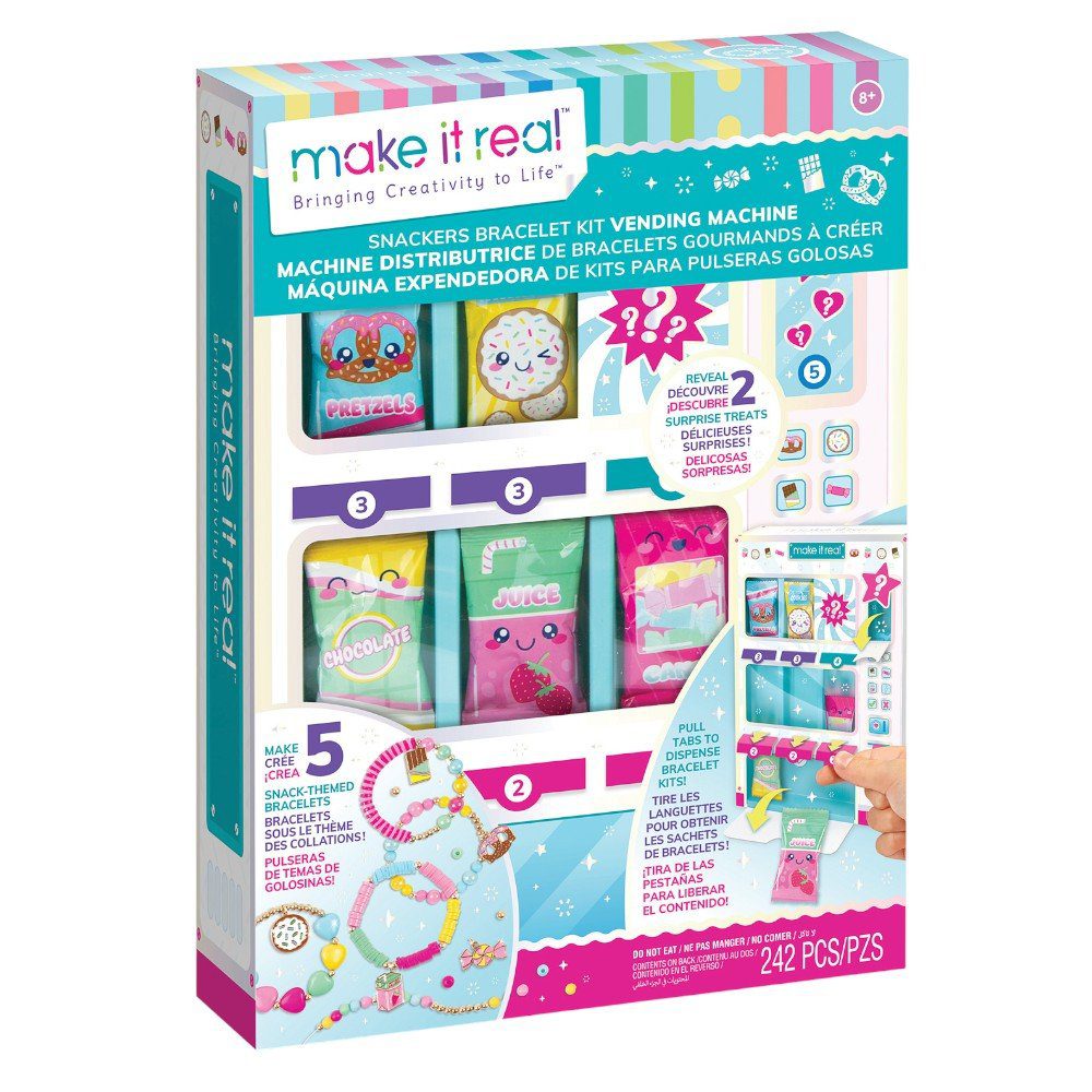 Make It Real Snackers DIY Bracelet Vending Machine