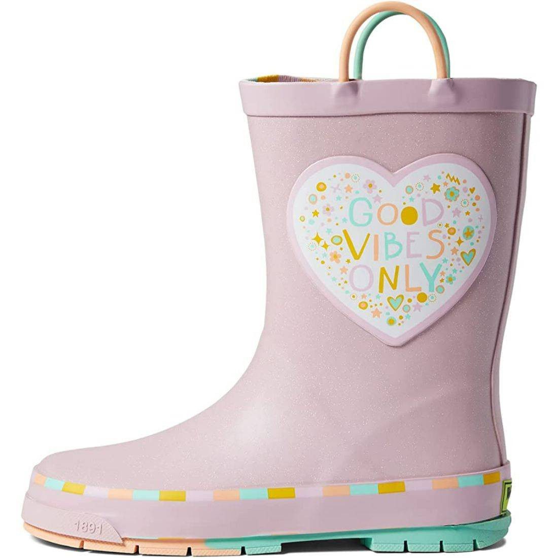 Western Chief Sparkle Heart Rain Boots