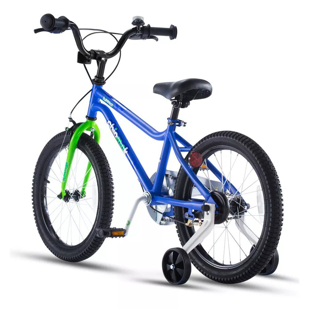 RoyalBaby Chipmunk Kids Bike with Dual Handbrake 16 Inch - Blue - Image 2