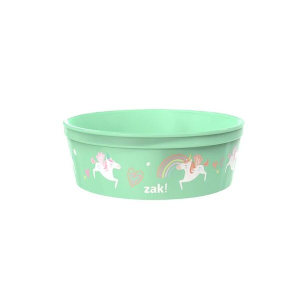 Zak Designs Plastic Bowl - Unicorn