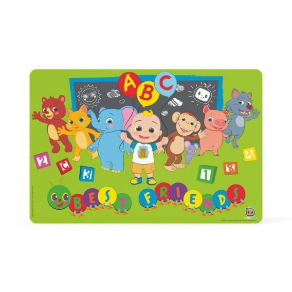Zak Designs Reusable Placemat - CoComelon JJ and Friends
