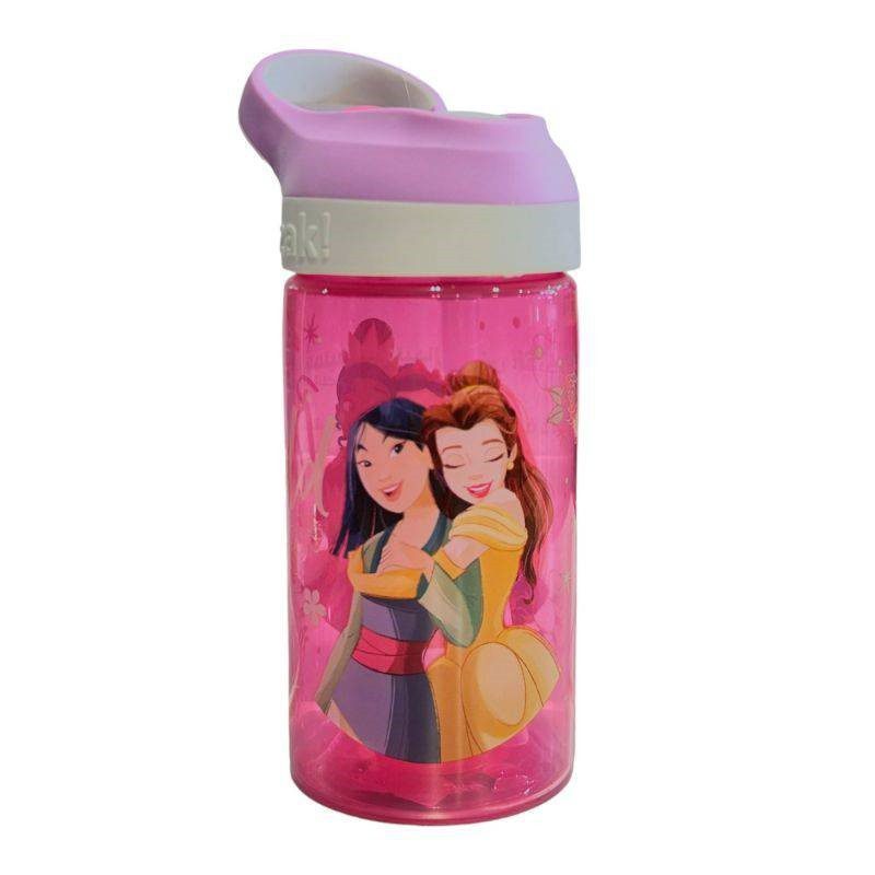 Zak Designs Disney Ultimate Princesses 16-ounce Reusable Plastic Water Bottle