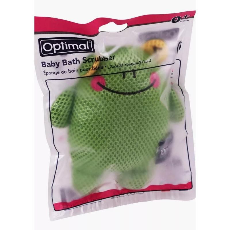 Optimal Baby Bath Scrubber 0m+ Green