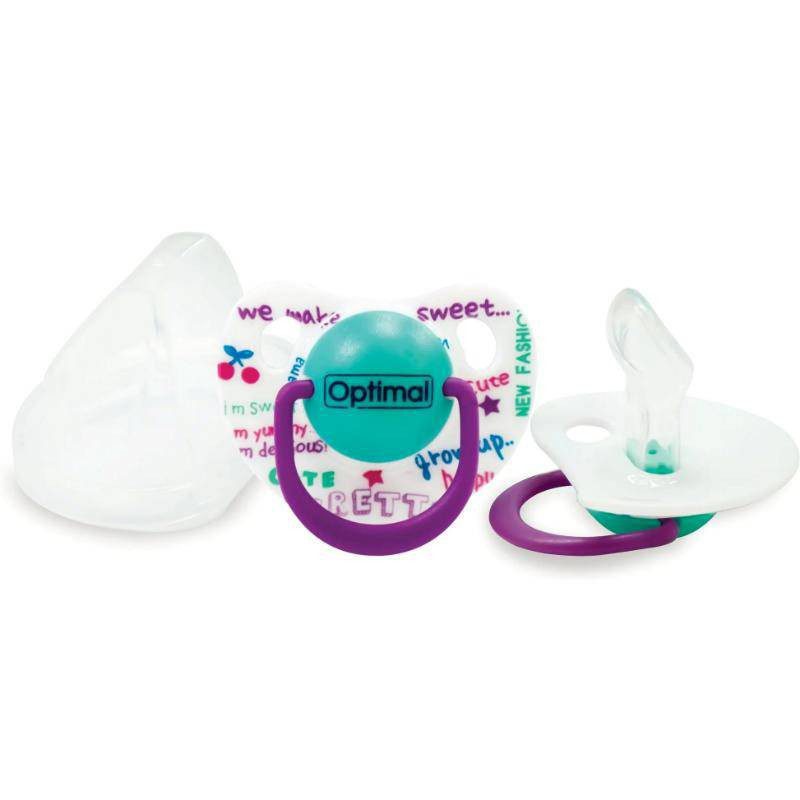 Optimal Orthodontic Silicone Pacifier 6+ M - Image 4