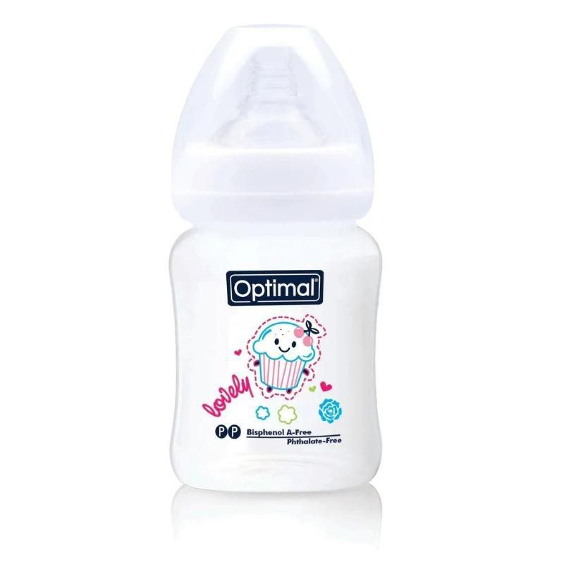Optimal Wide Neck Feeding Bottle 180 Ml - Image 3