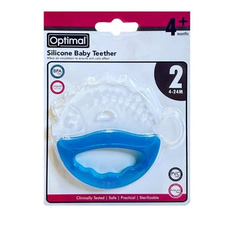Optimal Silicone Baby Teether Resistant to Chewing & Pulling - Image 2