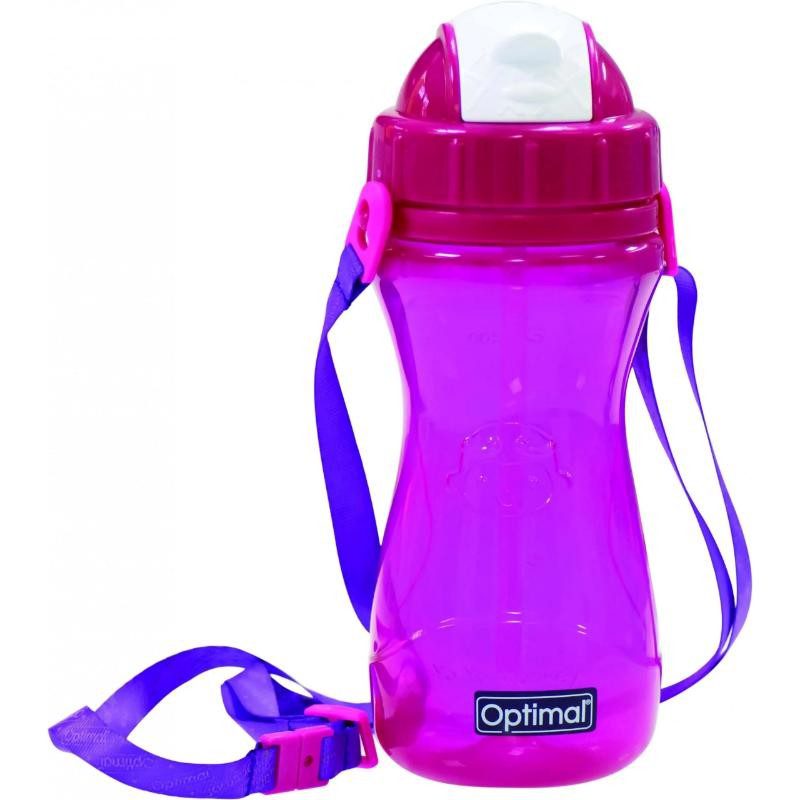 Optimal Silicone Straw Bottle 500 Ml 12+ M - Image 3