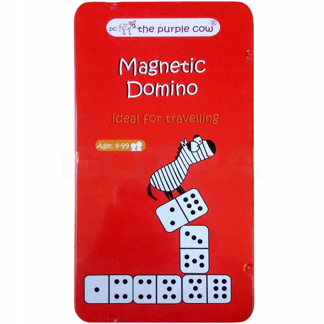 The Purple Cow Magnetic Travel Game Domino