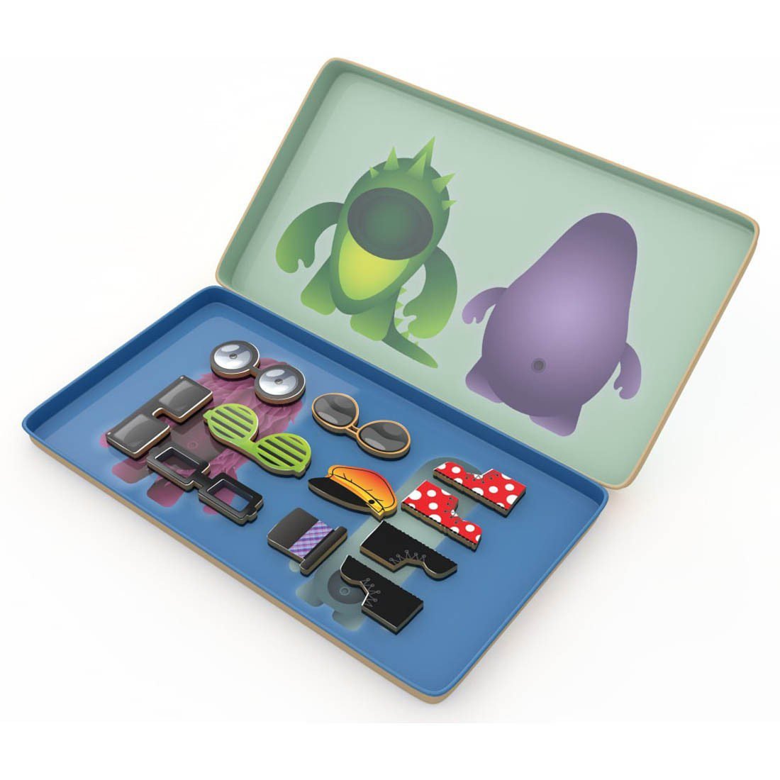 The Purple Cow Magnetic Travel Game Monster Factory - Image 2