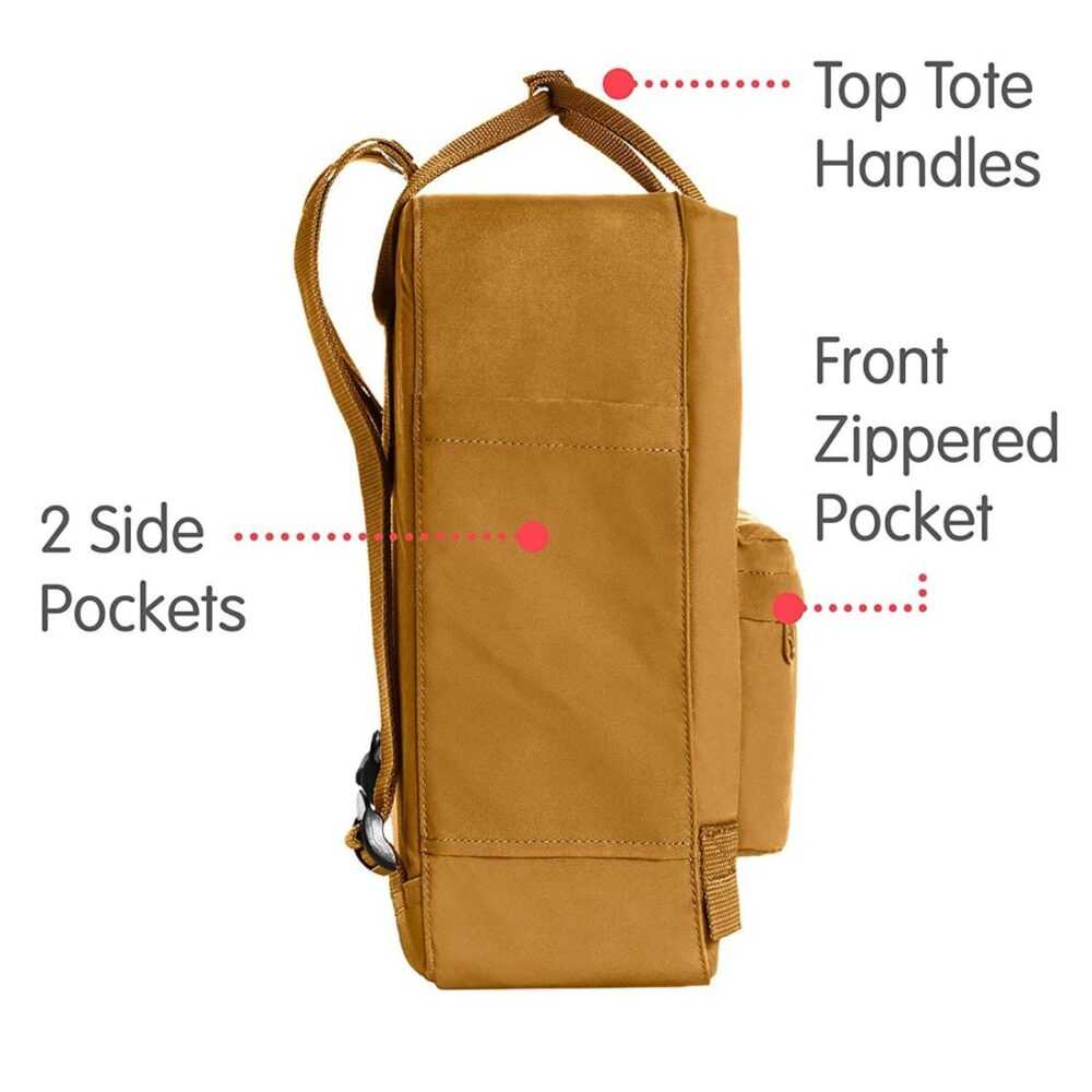 Fjallraven Kanken Classic Backpack Acorn - Image 4