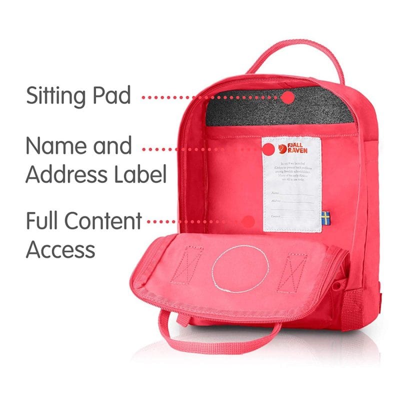 Fjallraven backpack peach pink hotsell