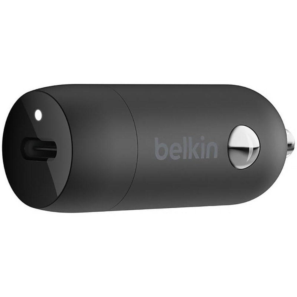 Belkin BoostCharge USB-C Car Charger With PPS 30W - Black - Image 2