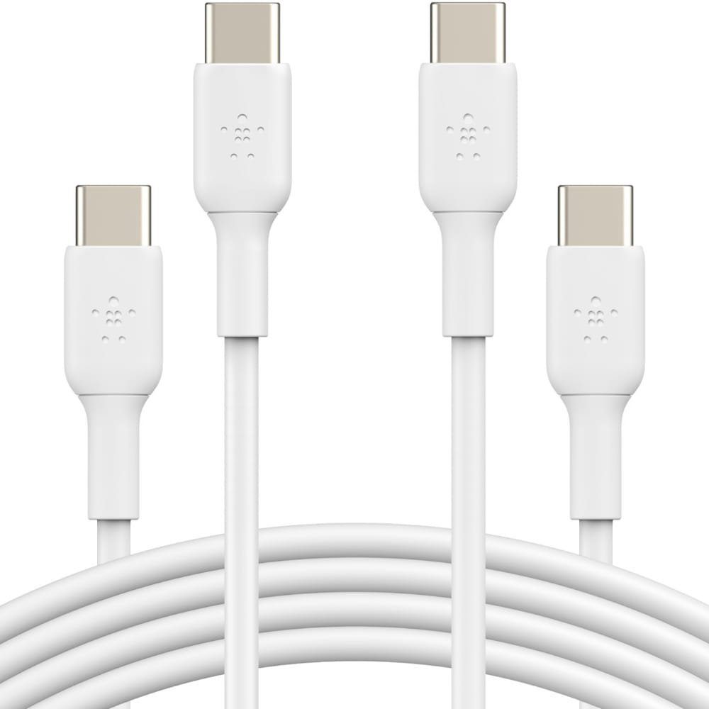 Belkin BoostCharge USB-C to USB-C Cable 1m / 2pack - White - Image 2