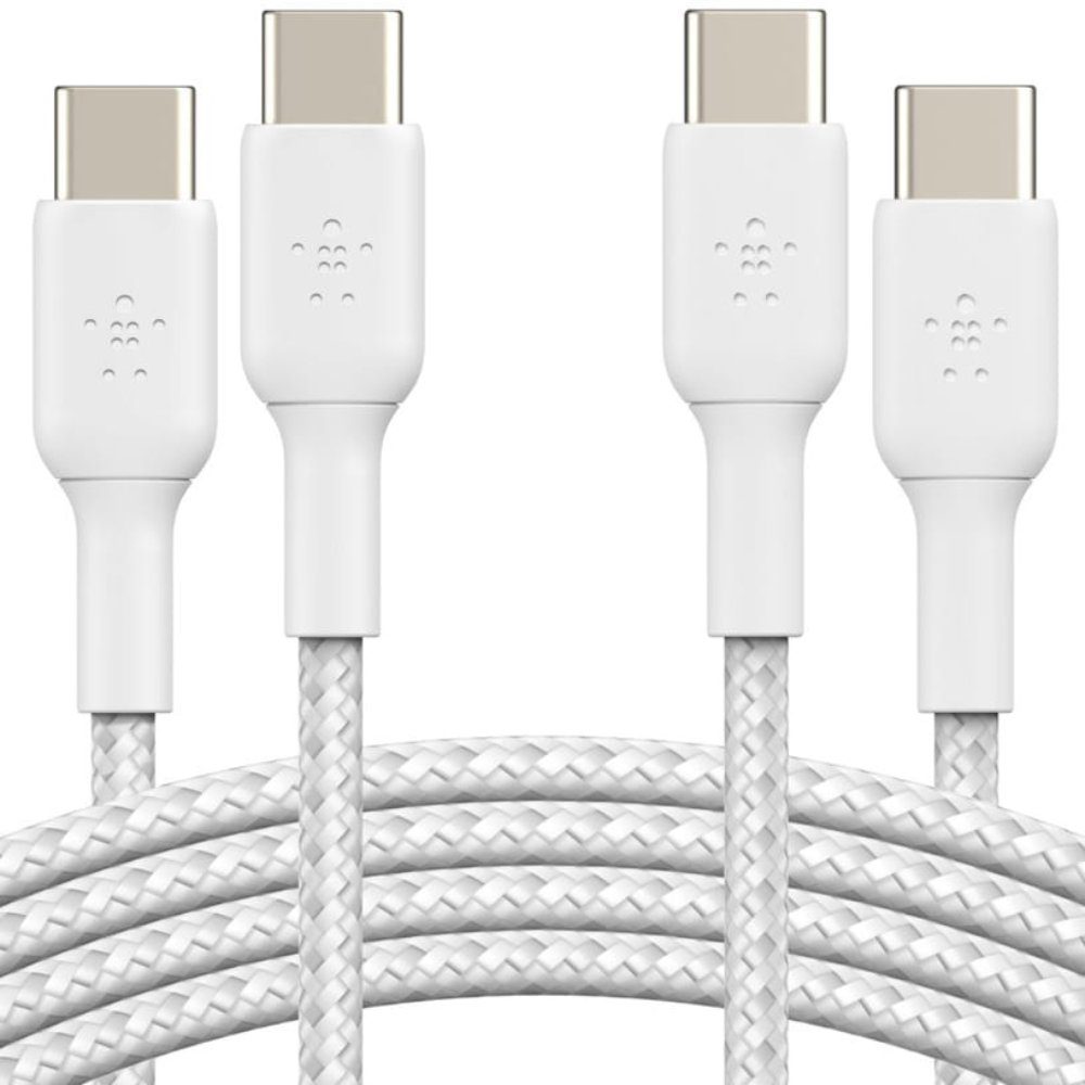Belkin BoostCharge Braided USB-C to USB-C Cable 60W 1m / 2 packs - Image 2