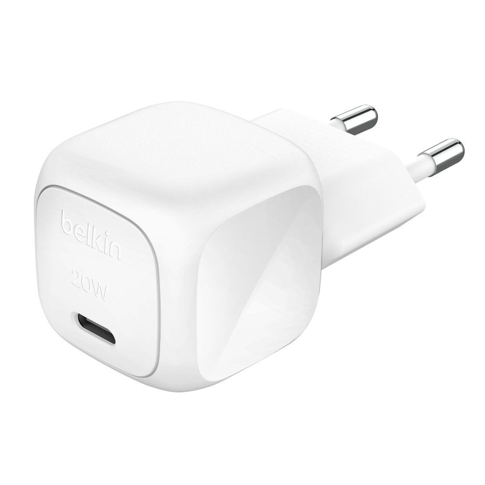 Belkin BoostCharge Compact USB-C Wall Charger 20W - White - Image 2