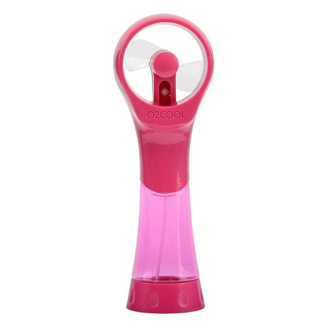 O2COOL Elite Misting Fan Pink