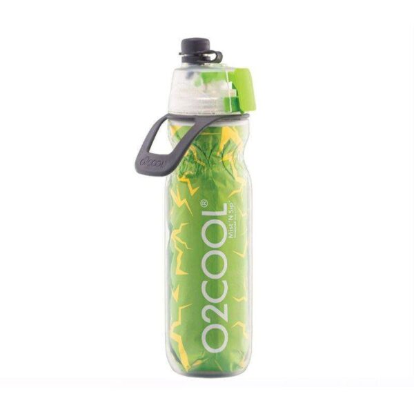 O2Cool Insulated Mist N Sip 20 Oz Green