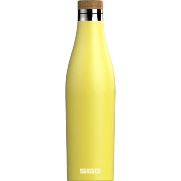 Sigg Meridian Stainless Steel Water Bottle Ultra Lemon 0.5 Liter
