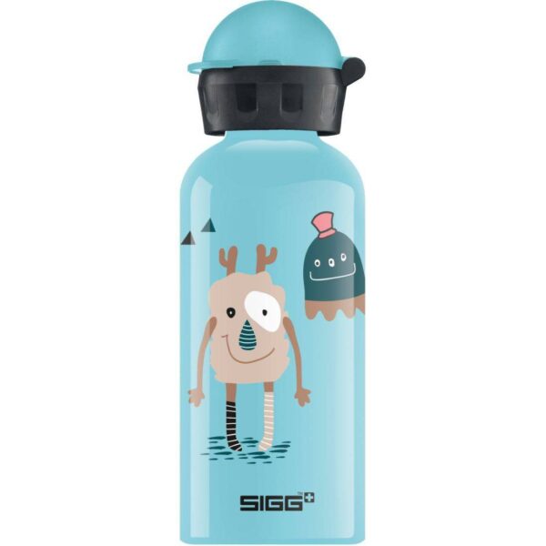 Sigg Kids Stainless Steel Water Bottle KBT Monster Friends 0.4 Liter