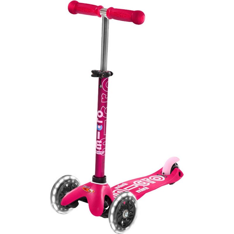 Micro Mini LED Deluxe Light Up Scooter Pink