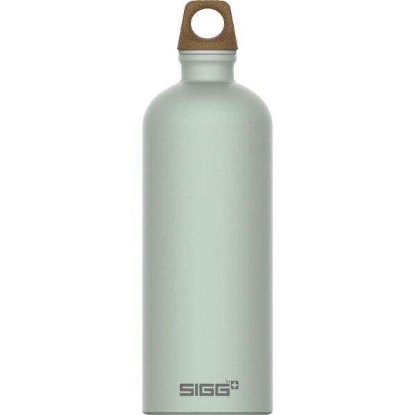 Sigg Stainless Steel Water Bottle Traveller MyPlanet Repeat Plain Mint Green 0.6 Liter