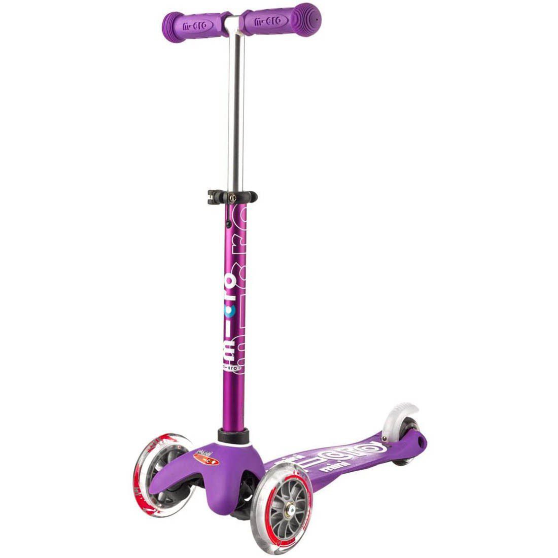 Micro Scooter Mini Deluxe Tilt and Turn Lightweight Kick Purple - Image 2