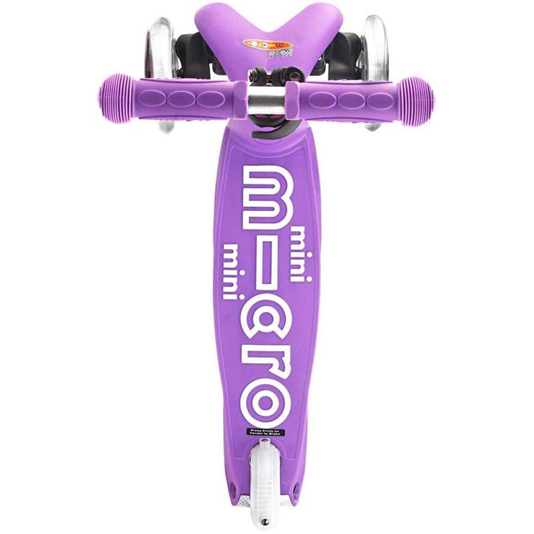 Micro Scooter Mini Deluxe Tilt and Turn Lightweight Kick Purple - Image 4