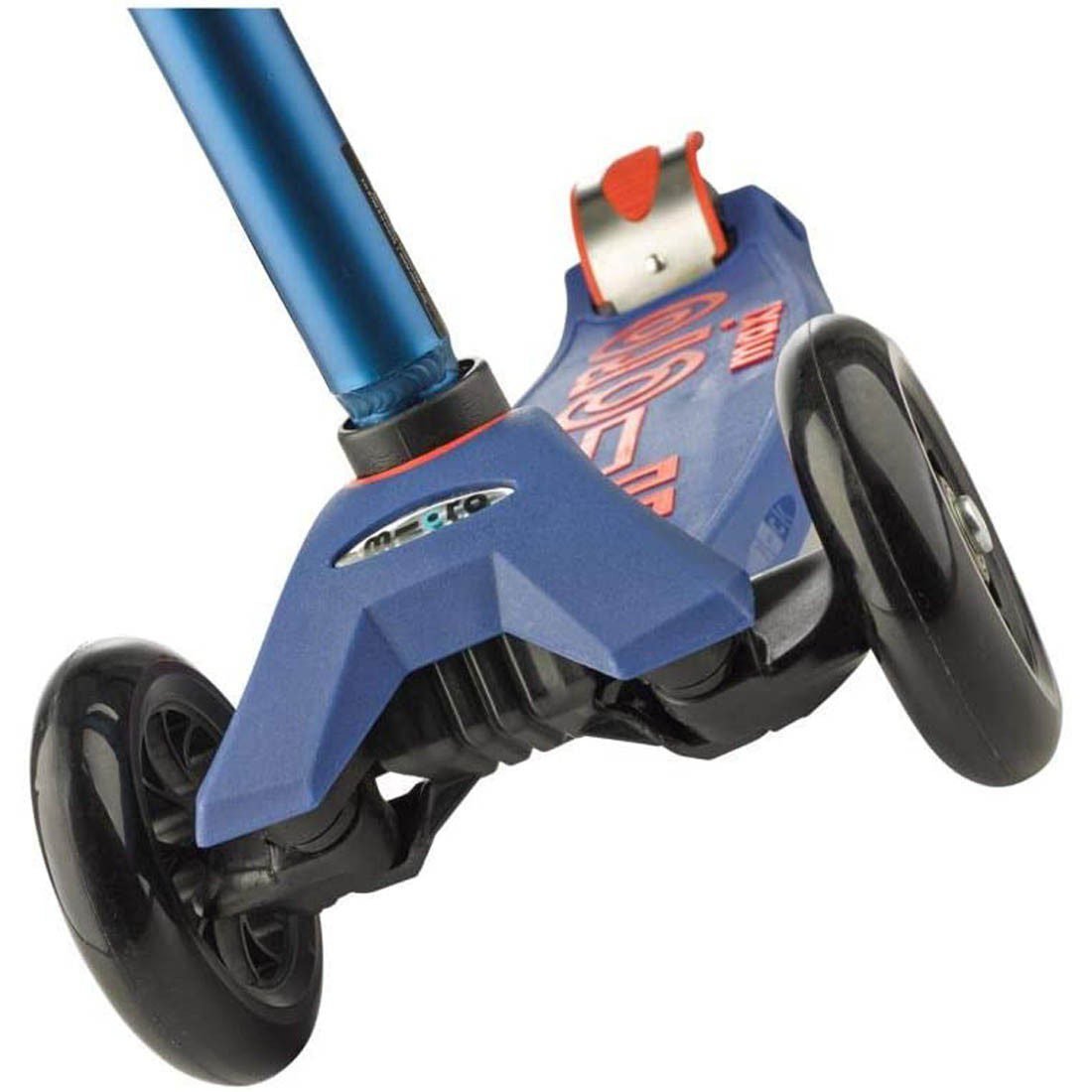 Micro Scooter Deluxe Maxi 3 Wheel Kick Blue T Bar Handle - Image 4