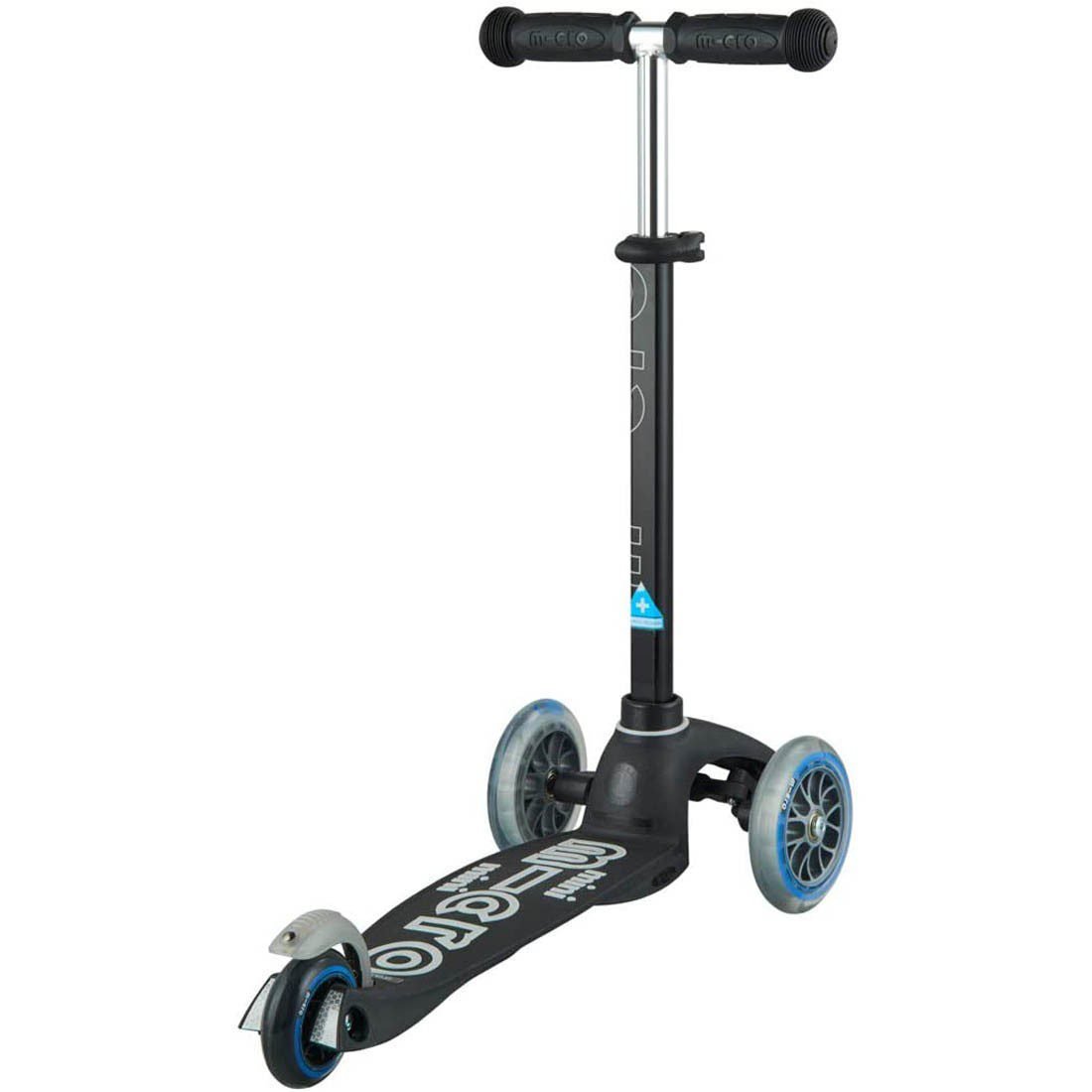 Micro Scooter Mini Deluxe Tilt and Turn Lightweight Kick Black - Image 3