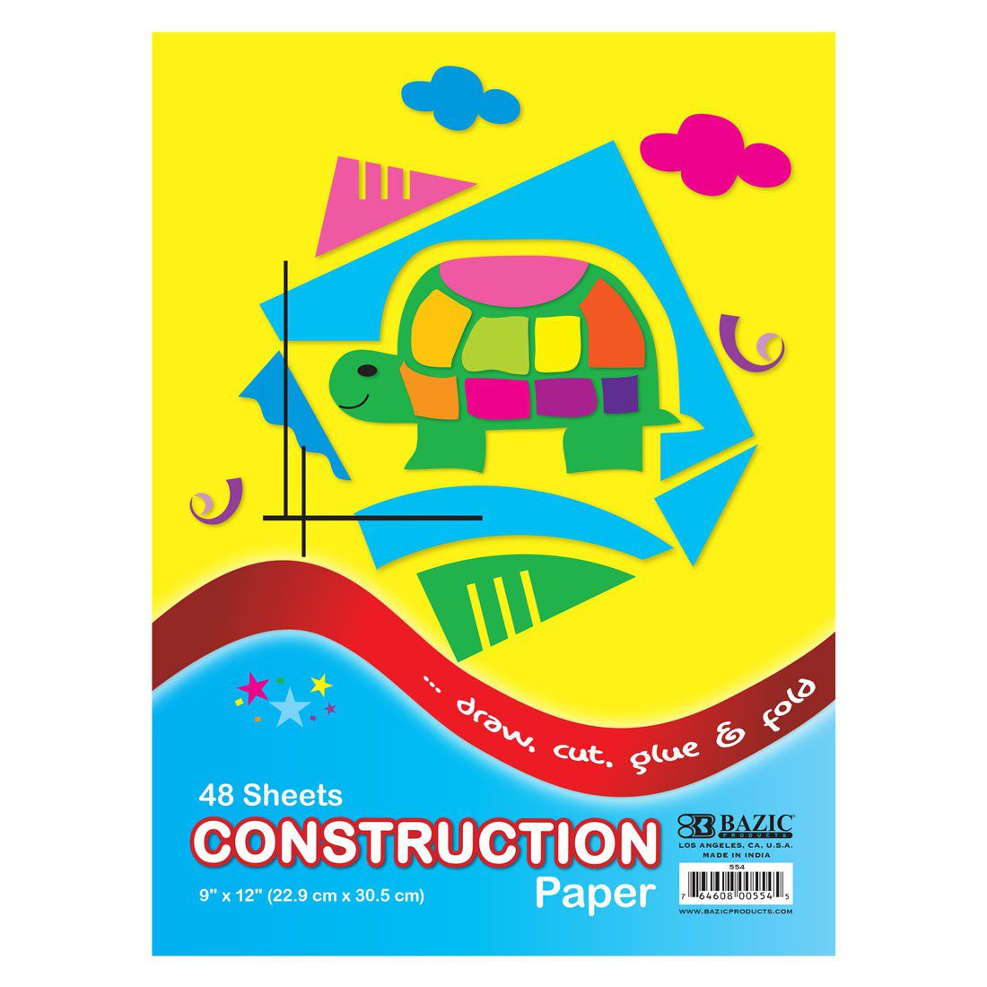 BAZIC 48 Construction Paper
