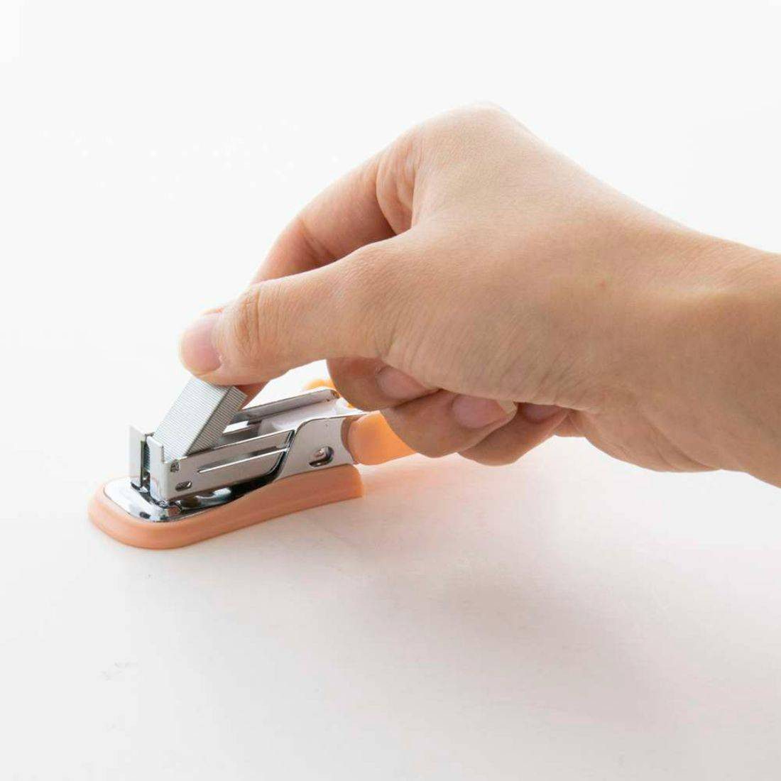 BAZIC Mini Standard (26/6) Stapler Pastel Color with 500 Staples - Image 3